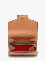 Portefeuille Leder Lancel Bruin angele A13161-vue-porte